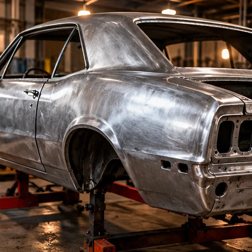 Illustrative automotive restoration